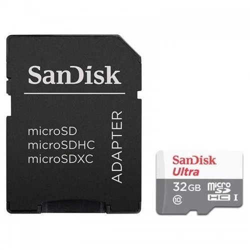 Ultra - Flash-minneskort (adapter, microSDHC till SD inkluderad) - 32 GB - Class 10 - microSDHC UHS-I