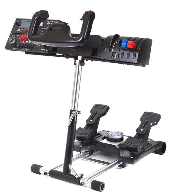Deluxe V2, Svart, Rostfritt stål, - Saitek Pro Flight Yoke System throttle quadrant, trim wheel and panel - Logitech G25/G27 Racing...