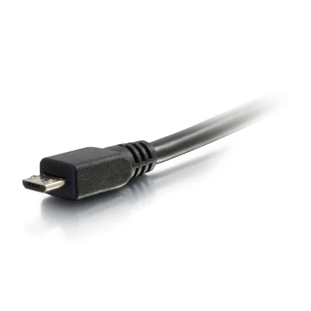 3ft USB to Micro B Cable - USB A to Micro USB Cable - USB 2.0 - M/M - USB-kabel - USB (hane) till mikro-USB typ B (hane) - 1 m - svart