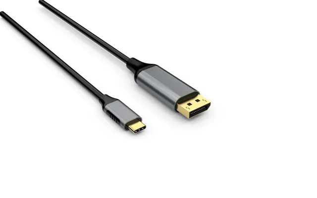- Adapterkabel - USB-C (hane) till DisplayPo