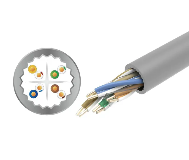 - Bulkkabel - 305 m - UTP - CAT 6a - haloge