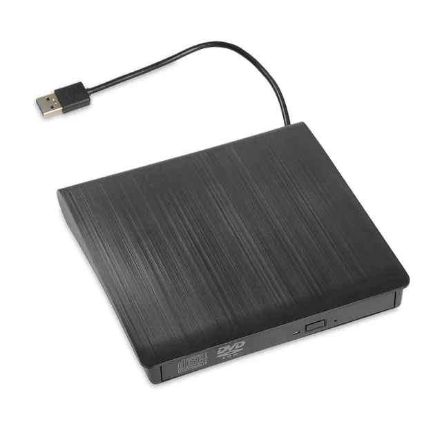 IED02 - Diskenhet - DVD-ROM - 8x - USB 3.1 Gen 1 - extern - svart