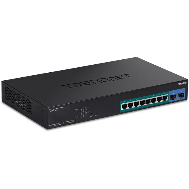 TPE-1021WS 10-Port Gigabit Web Smart PoE+ Switch