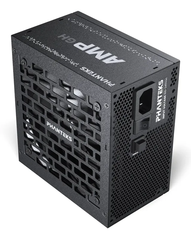 AMP GH 1000W Black Strömförsörjning - 1000 Watt - 120 mm - ATX 3.1 - 80 Plus Platinum certificate