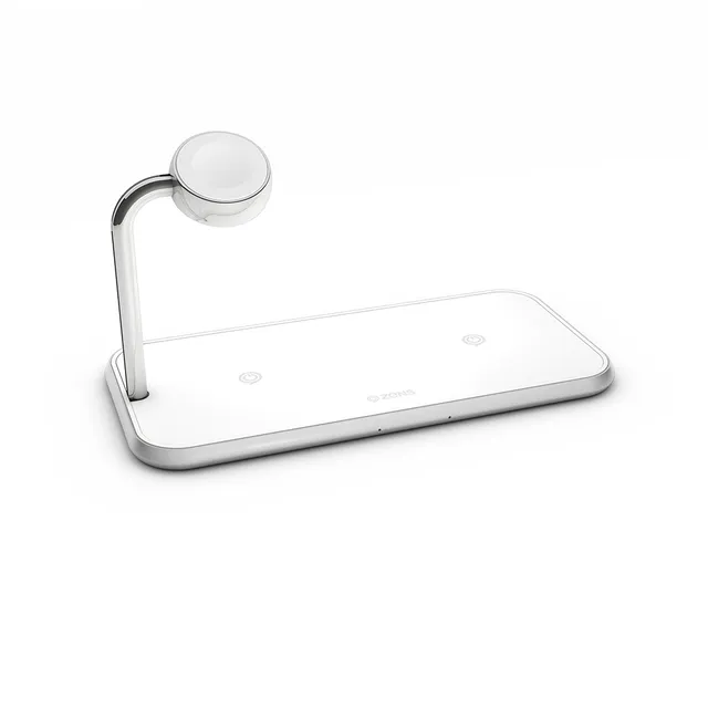 Dual+Watch Aluminium Wireless Charger - Trådl