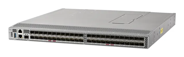 MDS 9148V 64G FC SWITCH W/ 24 ACTIVE PORTS +64G SW EXHAUST