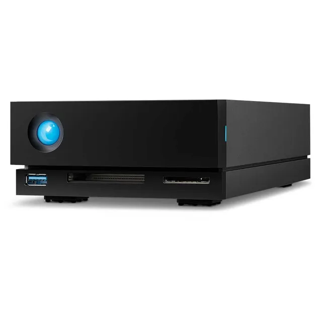 1big Dock STHS20000800 - Hårddiskarray - 20 TB - 1 fack (SATA-600) - HDD 20 TB x 1 - Thunderbolt 3, USB 3.0 (extern) - med 5 års återställningss