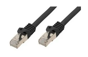 BASIC-S patch cable - 20 m - black - Svart - 20m