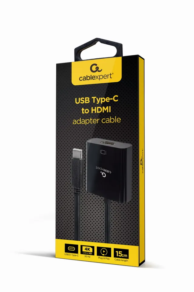 Cablexpert adapter - USB-C / HDMI - 15 cm