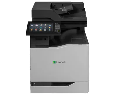 CX825de - Multifunktionsskrivare - färg - laser - Legal (216 x 356 mm)/A4 (210 x 297 mm) (original) - A4/Legal (media) - upp till 52 sidor/min