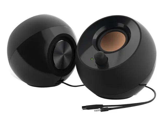 Creative Pebble 2.0, 2x2,2W RMS, 3,5mm, strömförsörjning via USB