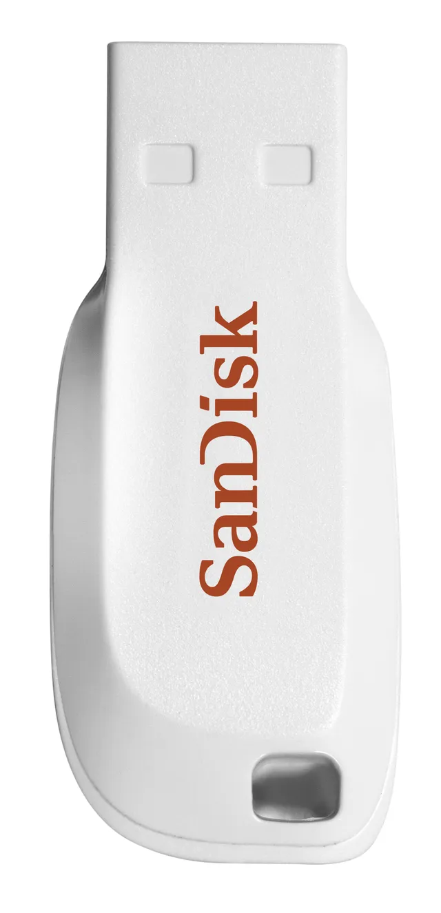Cruzer Blade - USB flash-enhet - 16 GB - USB 2.0 - vit