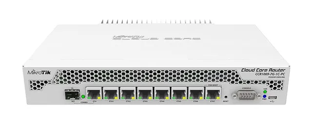 Cloud Core Router CCR1009-7G-1C-PC - Rout