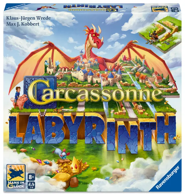 Carcassonne Labyrinth (Engelsk Version)