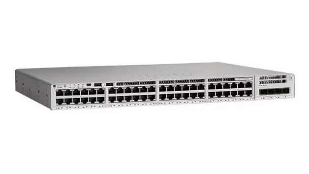 Catalyst 9200 - Network Essentials - switch - L3 - 48 x 10/100/1000 (PoE+) - rackmonterbar - PoE+