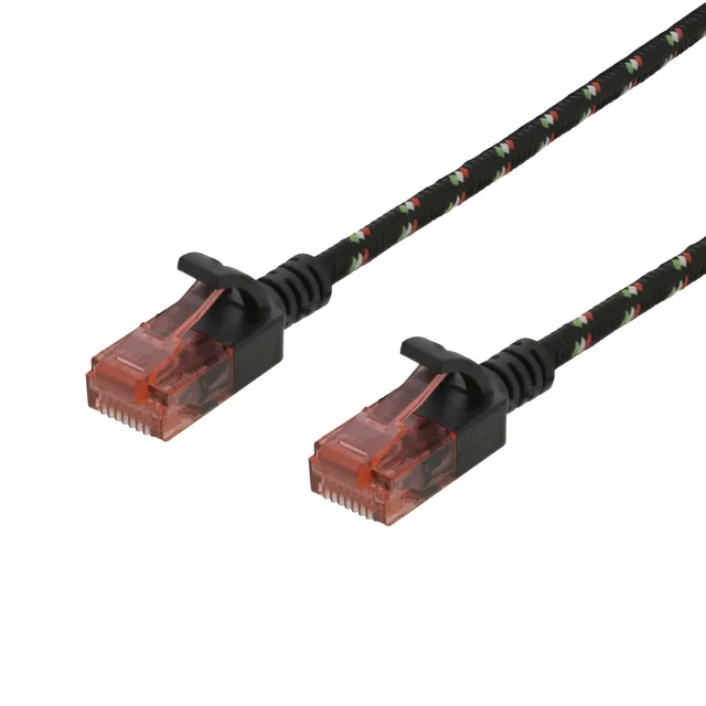 Patch-kabel - RJ-45 (hane) till RJ-45 (h
