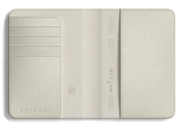 Vegan-Leather FindAll Passport Cover - Sand