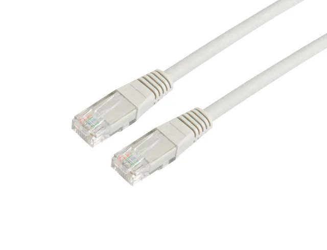 Nätverkskabel / Patchkabel Lszh Rj-45 Cat 5e 25m Grå