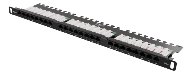 PAN-120 - Patch-panel - CAT 6 - UTP - RJ-4