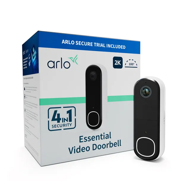 Essential doorbell 2 2K Trådlös dörrklocka