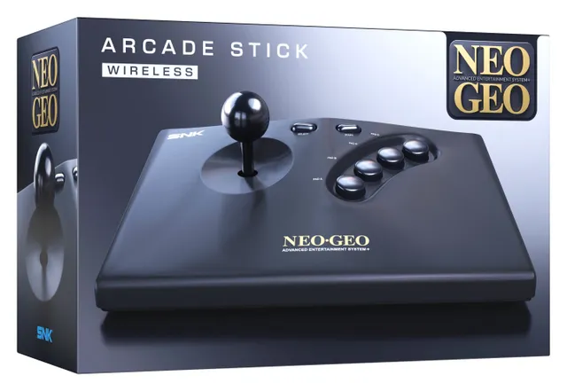 NEOGEO AES+ Arcade Stick (Black) - Wired Arcade stick - NEOGEO AES+