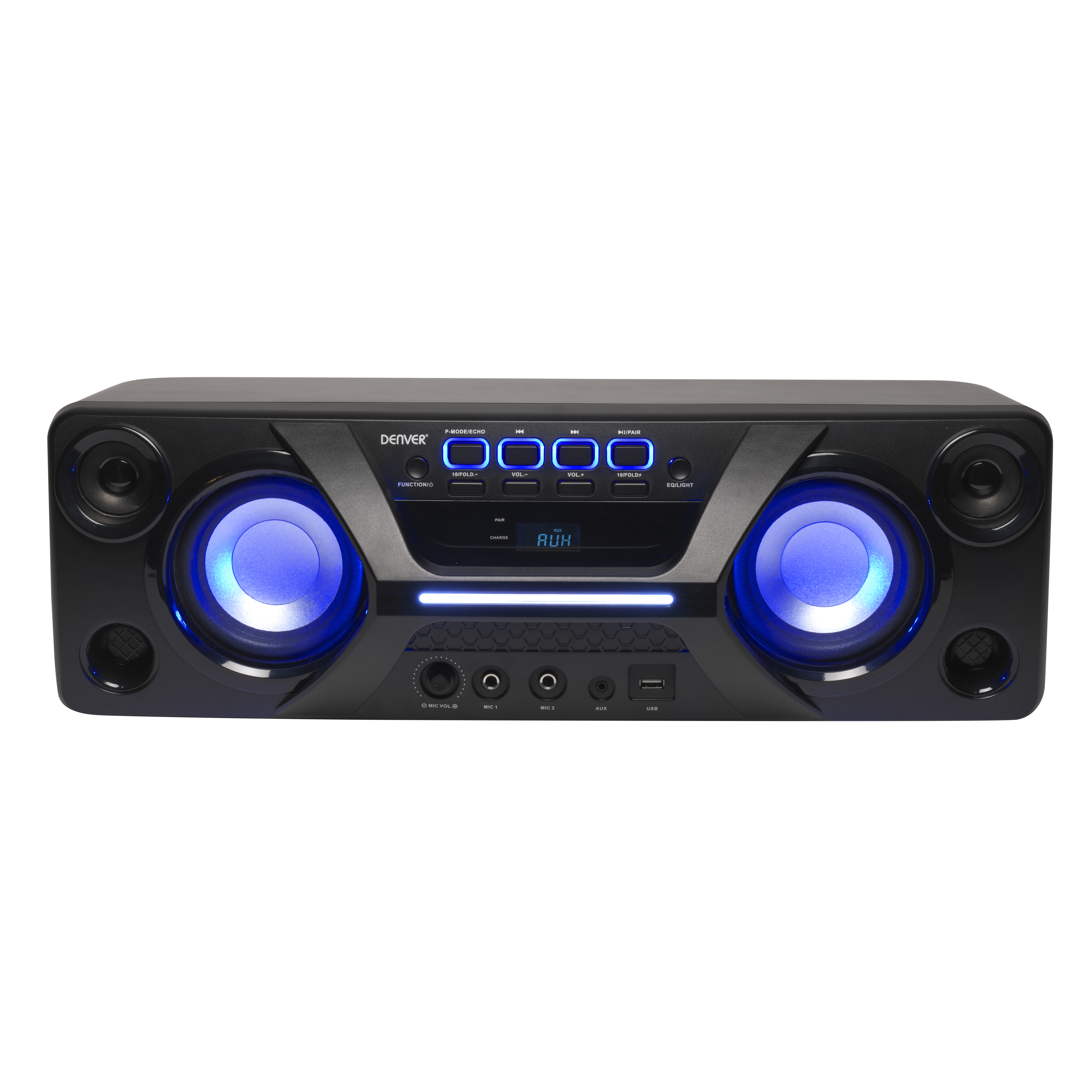 BTB-410NR - Högtalare - för bärbar användning - trådlös - Bluetooth - 2-vägs