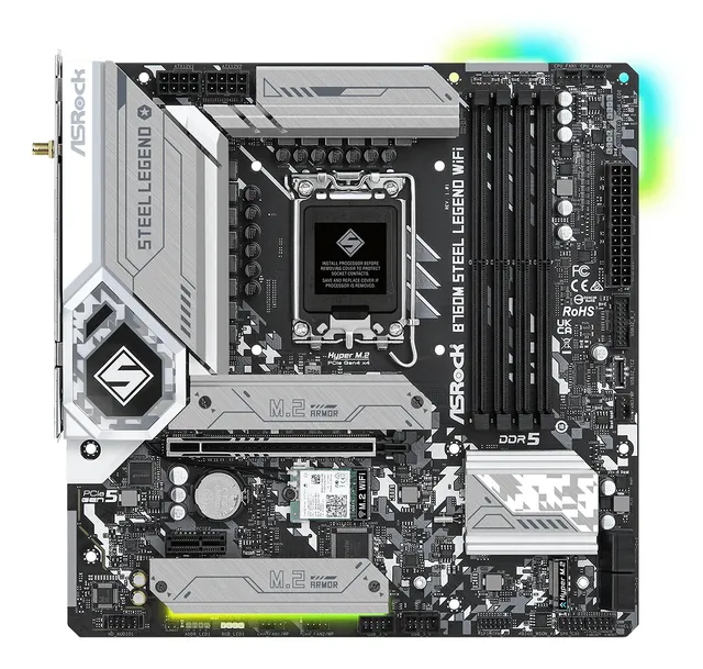 B760M Steel Legend WIFI Moderkort