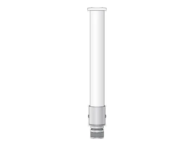 Aironet Dual Band Omni Antenna for Hazardous Locations - Antenn - 7 dBi (för 5 GHz), 4 dBi (för 2,4 GHz) - rundstrålande - utomhus - återanvänd