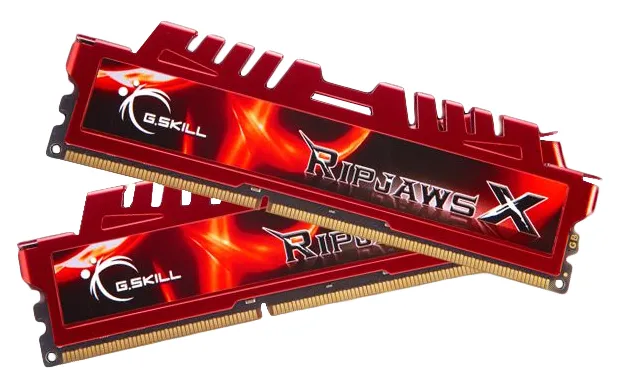 8 GB (2x4GB) DDR3-1600 G.Skill Ripjaws X Performance CL9 (PC3-12800), 9-9-9-24, 1,5V