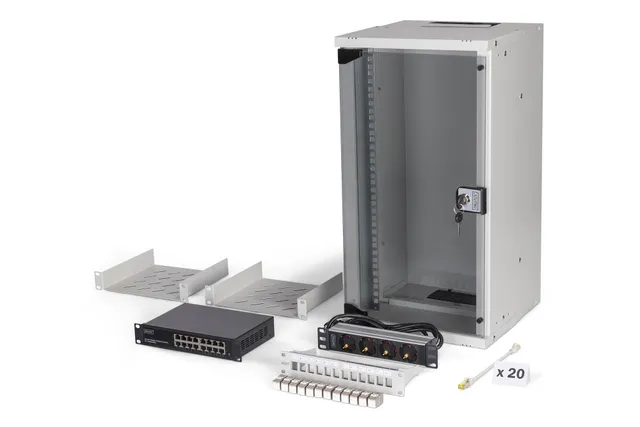 SOHO PRO Series - cabinet - 315 x 300 mm (W x D) - 12U