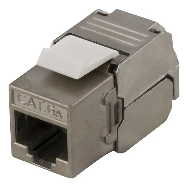 FTP Cat6a Keystone kontaktdon, "Tool-free