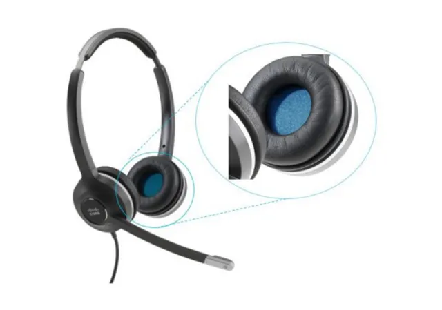 - Hörsnäckor för headset (paket om 8) - för Cisco 521 Wired Single, 522 Wired Dual, 531 Wired Single, 532 Wired Dual