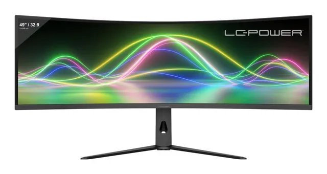 49" LC Power LC-M49QCK - LED monitor - curved