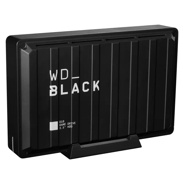 WD_BLACK D10 Game Drive WDBA3P0080HBK - Hårddisk - 8 TB - extern (portabel) - USB 3.2 Gen 1 - 7200 rpm - svart