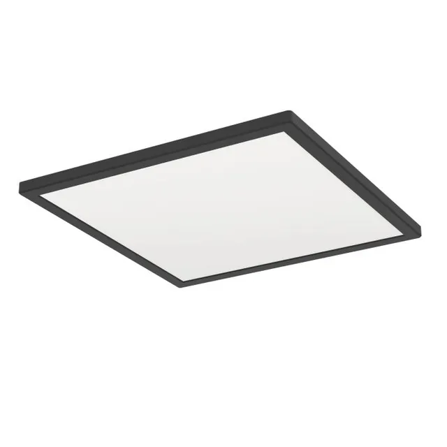 ROVITO-Z TAK 390X390 RGB/CCT 21W 3000LM M/FJÄRRKONTROLL B. IP44 SVART
