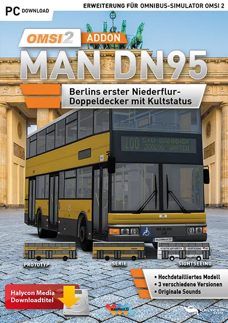 OMSI 2 Add-On MAN DN95 - PC Windows
