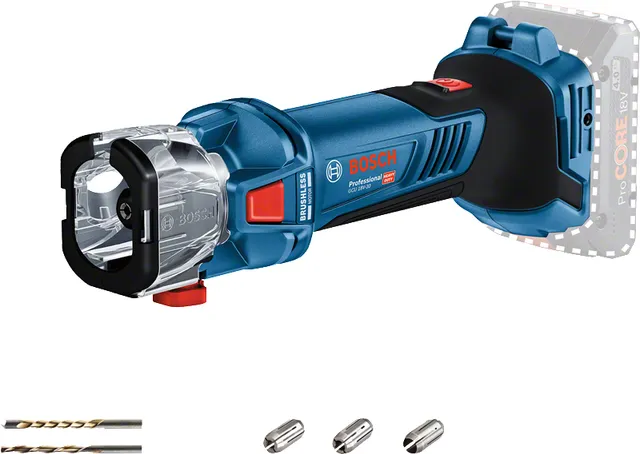 GCU 18V-30 Gipsfräs utan batteri och laddare
