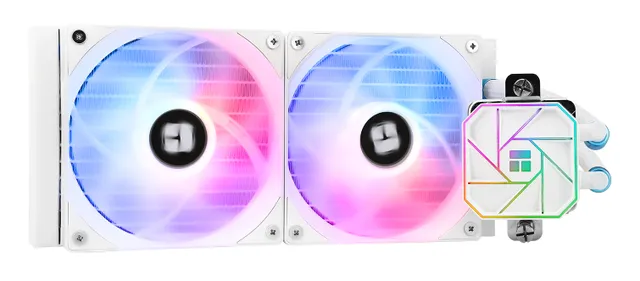 Aqua Elite 240 V3 White ARGB - CPU Vattenkylare - Max 26 dBA