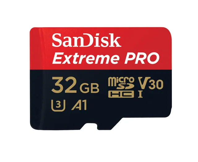 MicroSDHC Extreme Pro 32GB 100MB/s A1 C10 V30 UHS-I