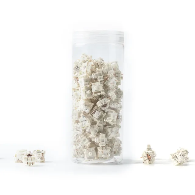 Gateron G Pro 3.0 White Switch Set (110pcs)