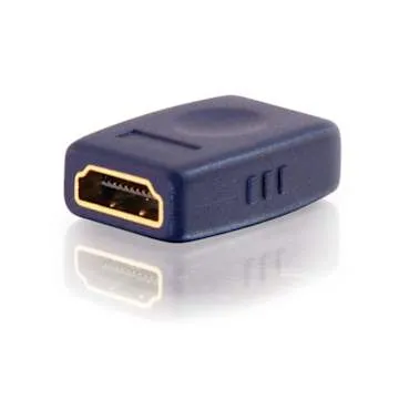 Velocity HDMI Coupler - HDMI-anslutning - HDMI hona till HDMI hona - blå