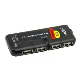 EA112 - Hubb - 4 x USB 2.0 - skrivbordsmodell