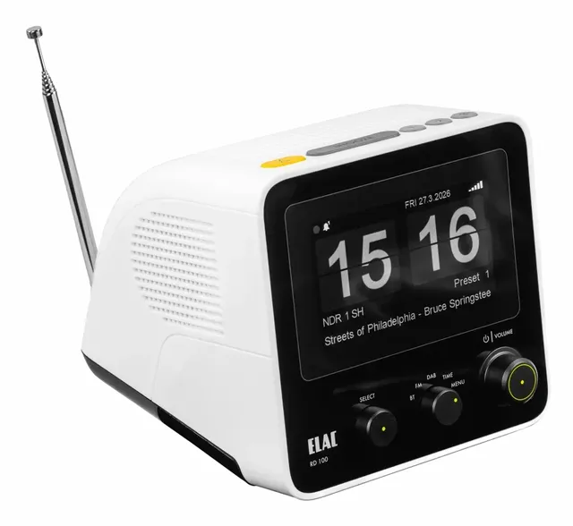 RD 100 DAB Klockradio