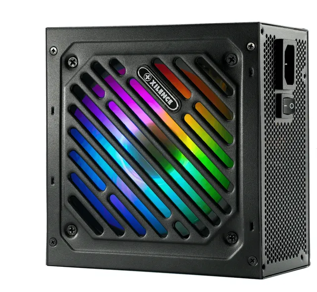 Gaming Gold XN335 750W, ATX, 120 mm fläkt, 80PLUS Gold, ARGB