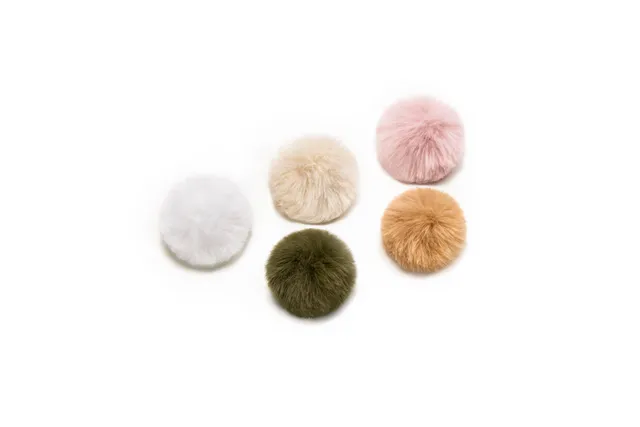 CP.RN.00000536.01, Vindskydd för mikrofon, DJI, Mic Mini 2, Beige, Vit, Brun, Rosa, Grön