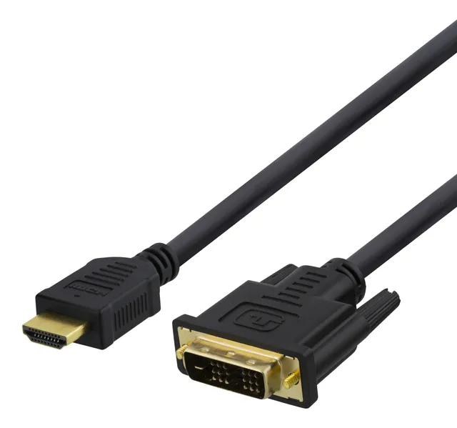 HDMI to DVI cable, DVI-D Single Link, 3m, black