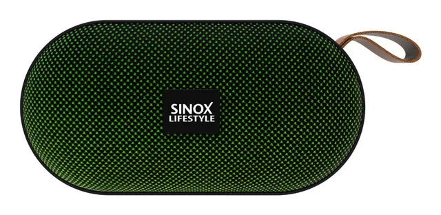 Sinox Lifestyle Sonitus Travel - Högtalare - för bärbar användning - trådlös - Bluetooth - 5 Watt - grön