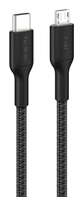 BoostCharge Pro - USB-C cable - 24 pin USB-C to Micro-USB Type B - 1 m