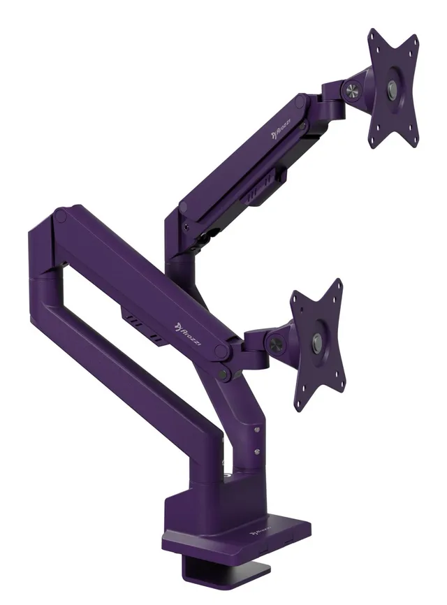 Alzare Neo Duo - Gas Spring Monitor Stand - Pink