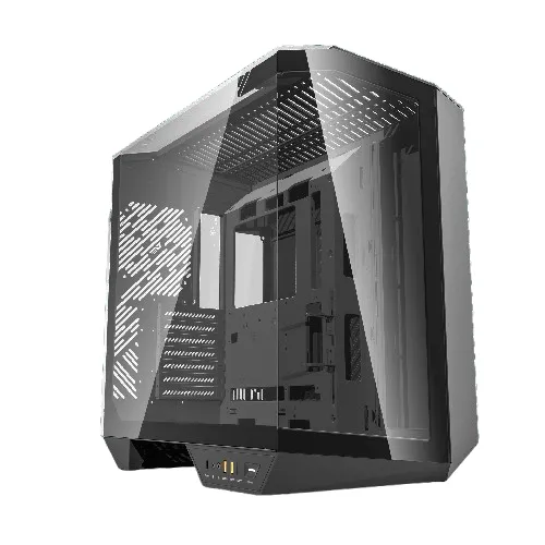 Computer Case DY470 4 fans (black) - Chassi - Miditower - Svart